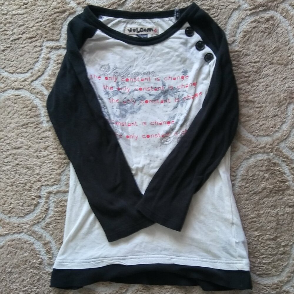 Volcom 1/4 Sleeve Light Weight T Shirt